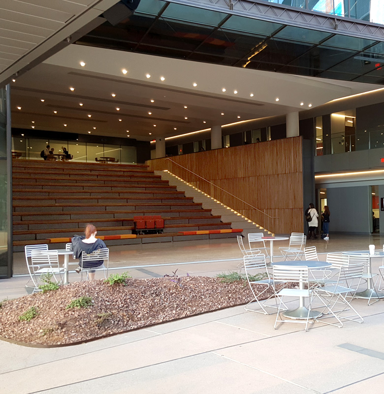 TitanCarter showcase of ASU's Beus Center for Law and Society seating installation